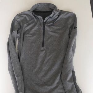 Nike Dry Fit half zip running top